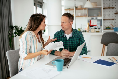 couple on a computer